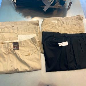 Ashworth men’s pants 42x32 (6-pairs) excellent condition